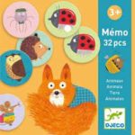 DJECO JUEGO EDUCATIVO MEMO ANIMALES