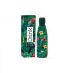 I DRINK BOTELLA TERMICA ACERO PAJAROS TROPICALES