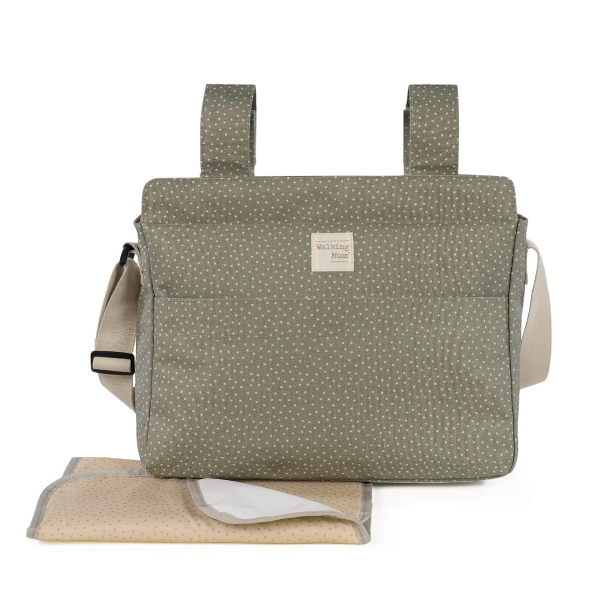 WALKING MUM BOLSA CANASTILLA TOPITO POPPY MUSGO