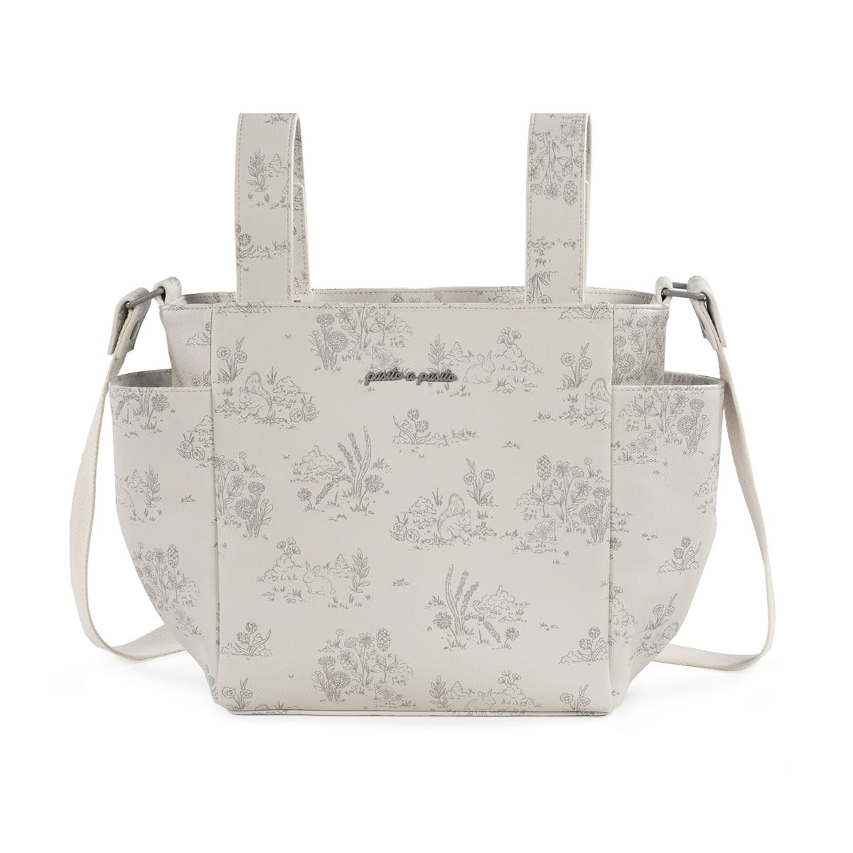 PASITO A PASITO BOLSA CROSSBODY TOILE DE JOUY CREAM