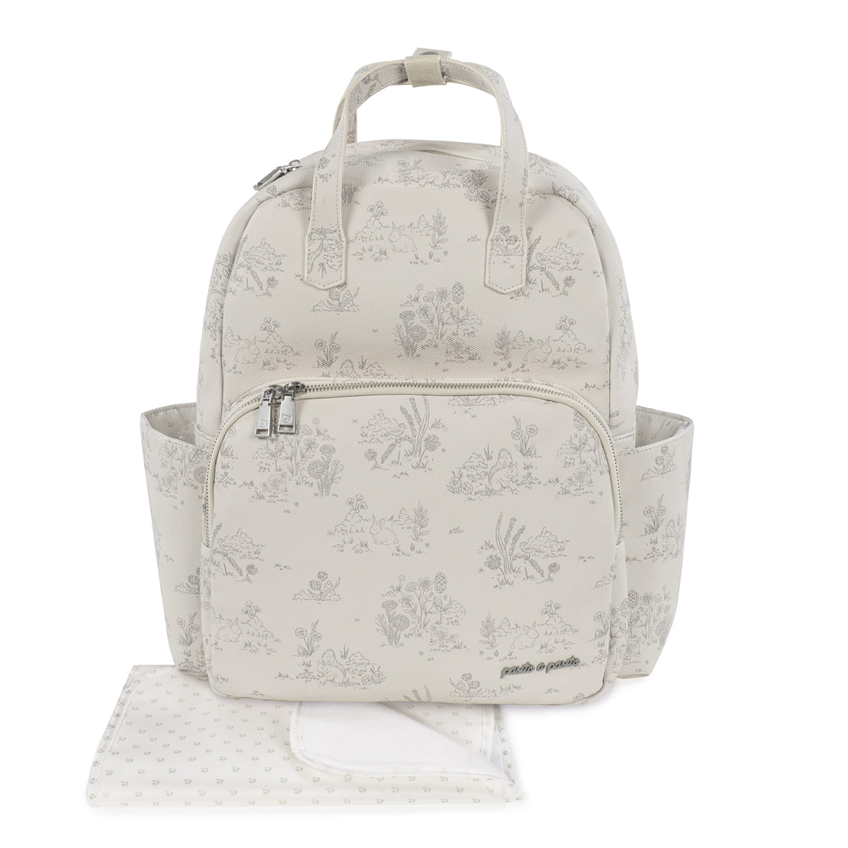 PASITO A PASITO MOCHILA TOILE DE JOUY CREAM