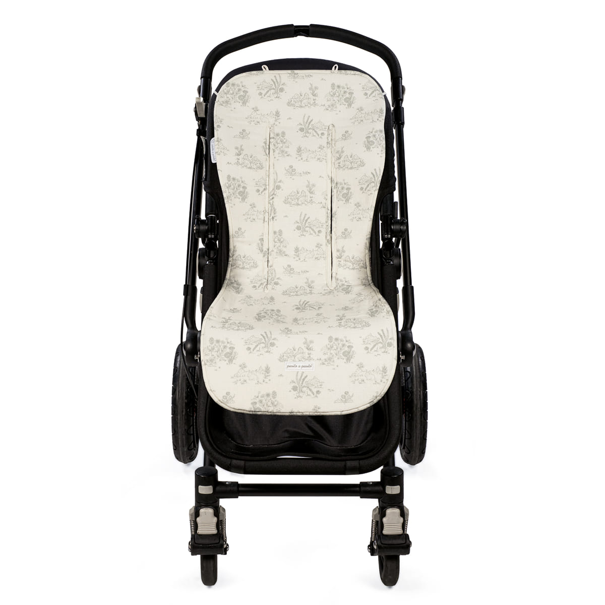PASITO A PASITO COLCHONETA VERANO TOILE DE JOUY CREAM
